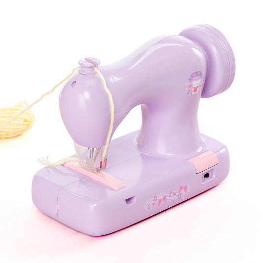 Yarn Sewing Machine "Hug" for Kids Beginners, toy sewing mahchine, Easy Sewing, Safety Finger Guard, LED Lighting, with Sewing Kit,Birthday Christmas Gift for Kids Girls 6+years,