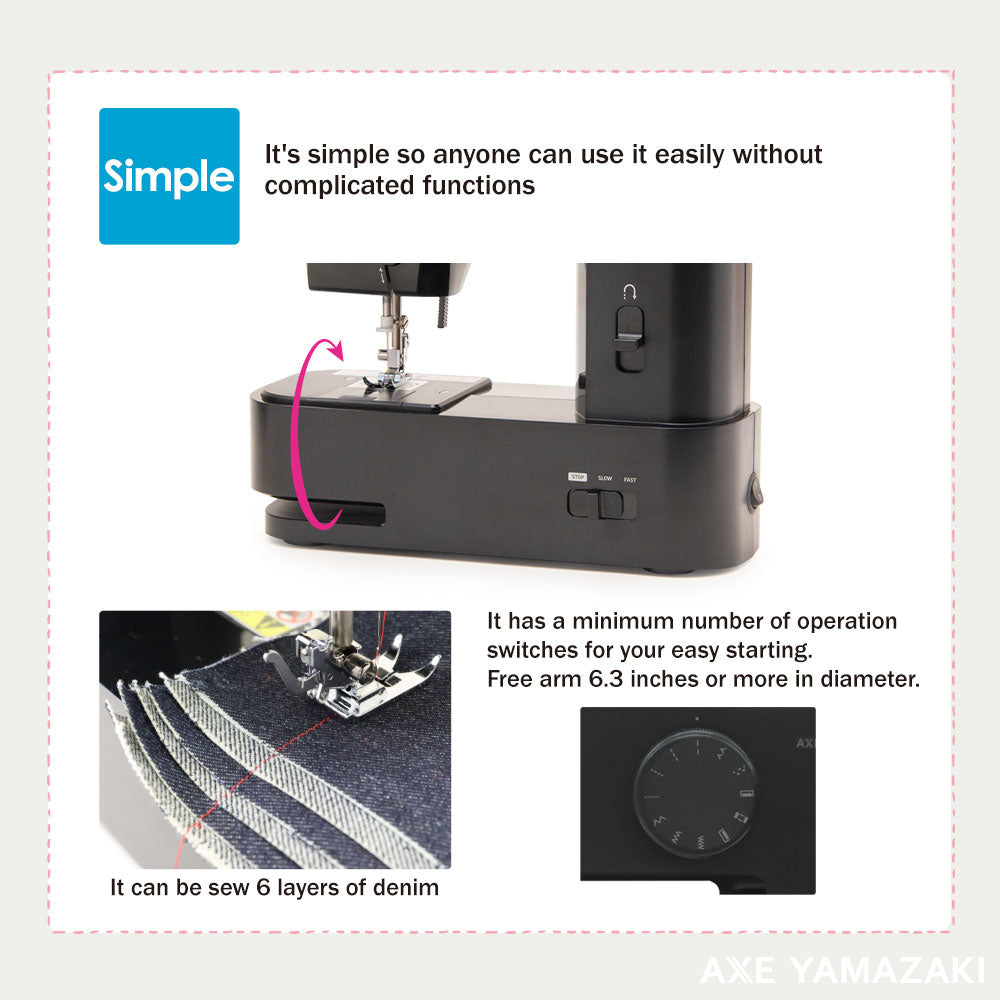 Axe Yamazaki sewing machine Plus Model (MM-20)