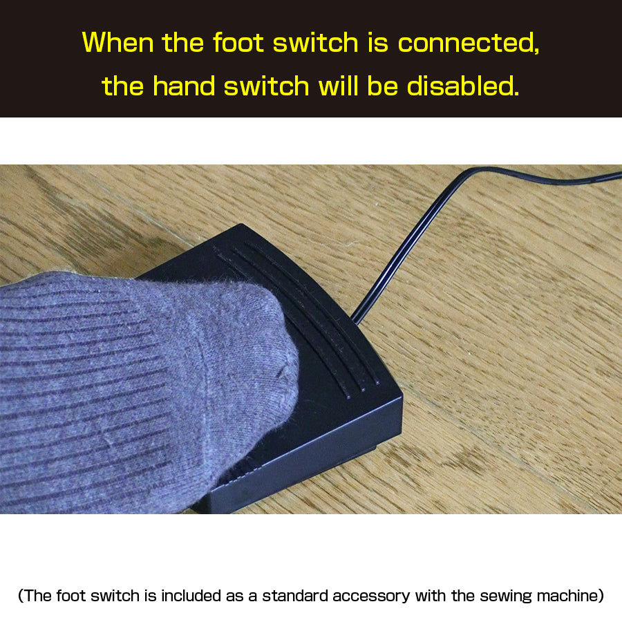 Foot Switch Pedal (For Axe Yamazaki sewing machine MM-10 only)